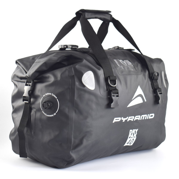 Pyramid Plastics Pyramid waterproof 40l motorcycle duffle bag | black